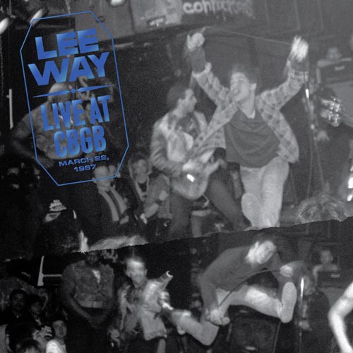 LEEWAY ´Live at CBGB - March 22 1987´ Cover Artwork