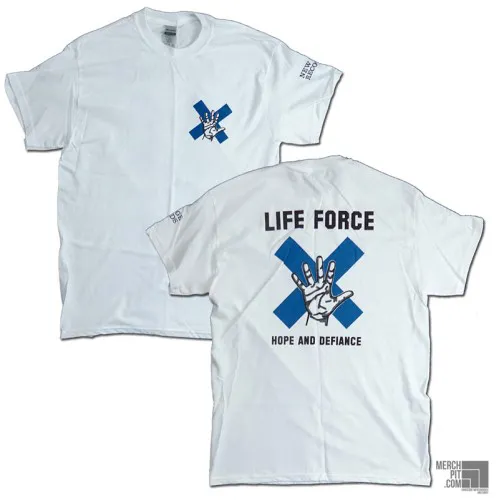 LIFE FORCE ´Hope And Defiance - White T-Shirt