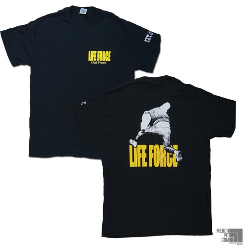 LIFE FORCE ´Out Front´ - Black T-Shirt
