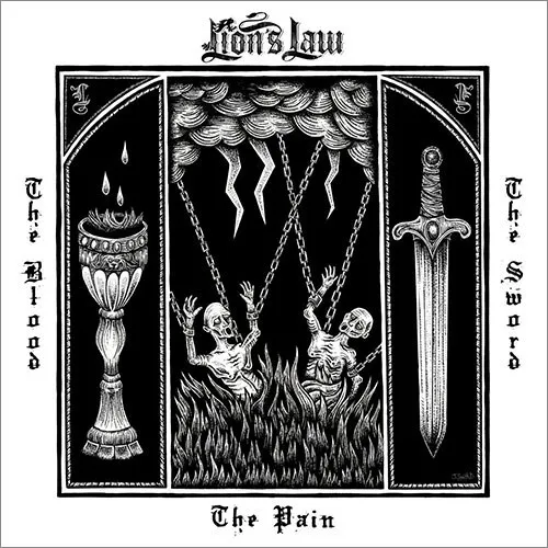 LION`S LAW ´The Pain,The Blood and The Sword´ Cover Artwork