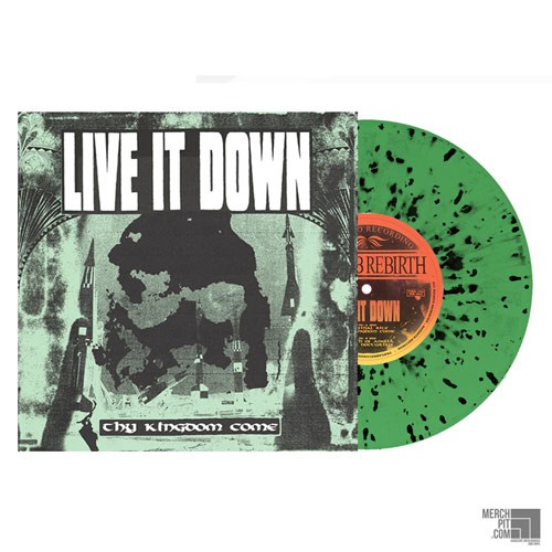 LIVE IT DOWN ´Thy Kingdom Come´ Green w/ Black Splattera