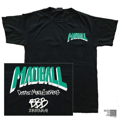 MADBALL ´Droppin Many Suckers - Pocket Print´ - Black Comfort Colors T-Shirt