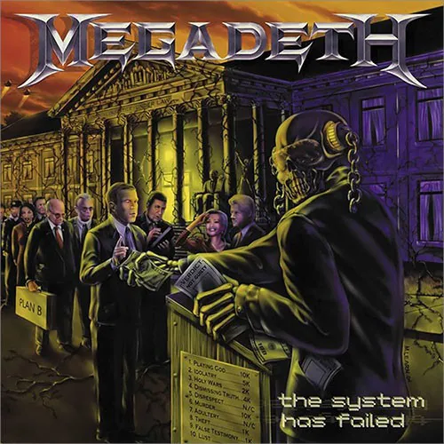 MEGADETH ´The System Has Failed´ Cover Artwork