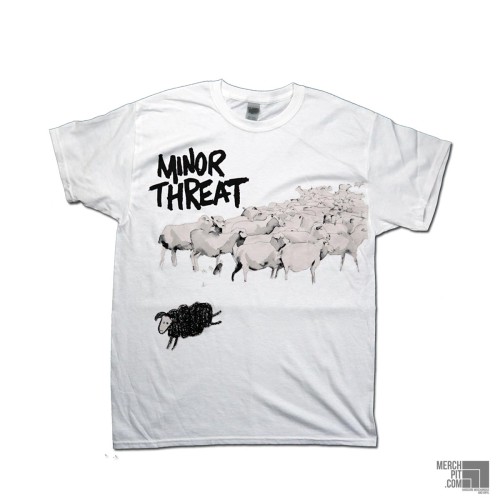 MINOR THREAT ´Out Of Step´ - White T-Shirt