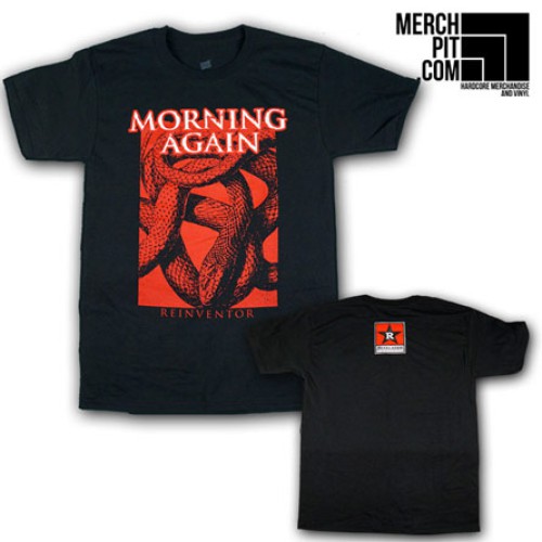 MORNING AGAIN ´Reinventor´ Black T-Shirt