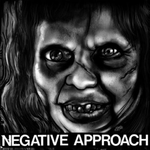 NEGATIVE APPROACH ´Self-Titled´ Album Cover
