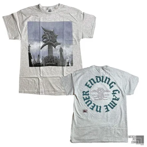 NEVER ENDING GAME ´Outcry´ Light Grey Heather T-Shirt