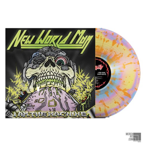 NEW WORLD MAN – I Am The Machine (Violet, Blue & Yellow w/ Splatter Vinyl)