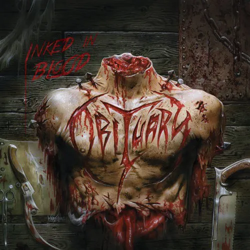OBITUARY ´Inked In Blood´ Cover Artwork