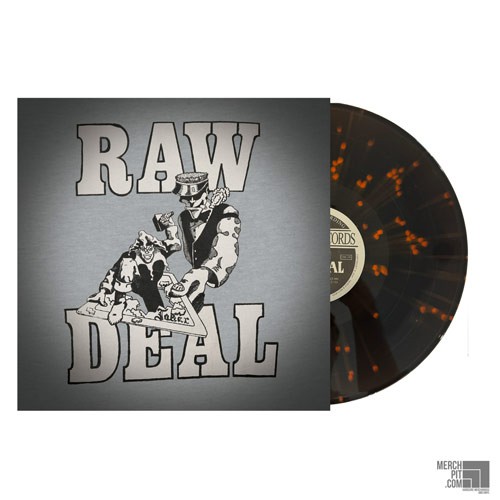 RAW DEAL ´Demo 88´ Black Ice w/ Neon Orange Splatter Vinyl
