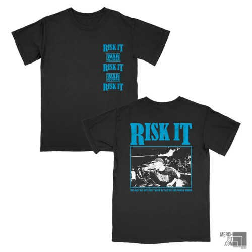 RISK IT! ´Shock / Denial´ (Black) T-Shirt