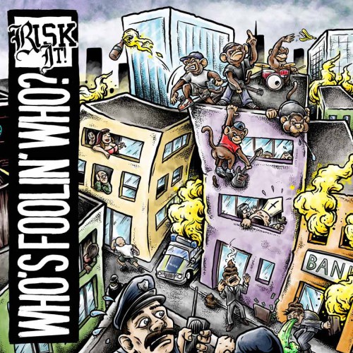 Risk It - Who's Foolin' Who LP - 10th Anniversary Alternate Cover