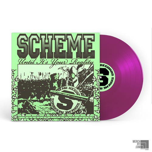 SCHEME UNTIL IT'S YOUR REALITY: A Hardcore Compilation Purple Vinyl
