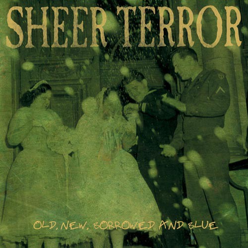 SHEER TERROR ´Old, New, Borrowed And Blue´ Cover Artwork