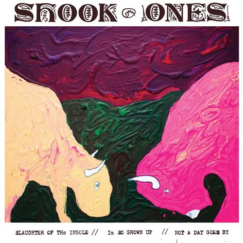 SHOOK ONES ´Slaughter Of The Insole´ Cover Artwork