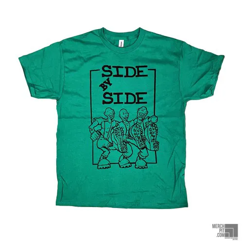 SIDE BY SIDE ´Skins´ Green T-Shirt