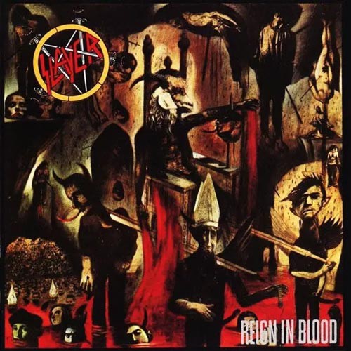 SLAYER ´Reign In Blood´ Cover Artwork