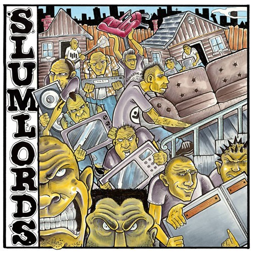 SLUMLORDS – Self-Titled Albumcover (Front)