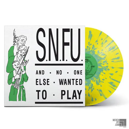 S.N.F.U ´And No One Else Wanted to Play: 40th Anniversary Edition´ Yellow w/ Green Splatter Vinyl