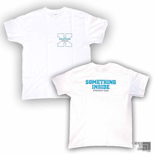 SOMETHING INSIDE ´Straight Edge´ - White T-Shirt