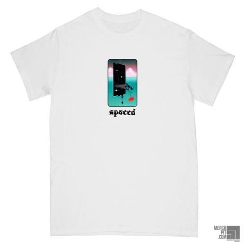 SPACED ´The Rose´ White T-Shirt - Front