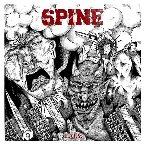 SPINE ´L.O.V.´ Album Cover