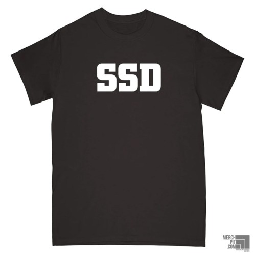 SSD ´White Logo´ - Black T-Shirt