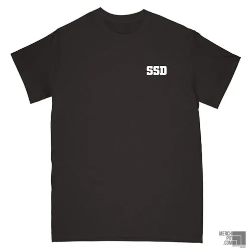 SSD ´The Kids Will Have Their Say´ - Black T-Shirt - Front