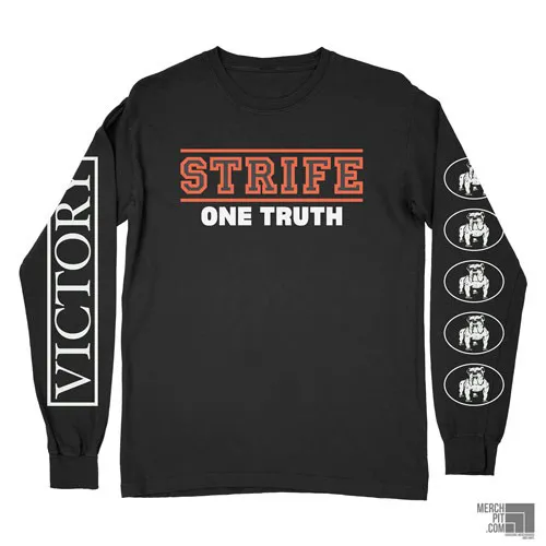 STRIFE ´Arms of the Few´ - Black Longsleeve - Front