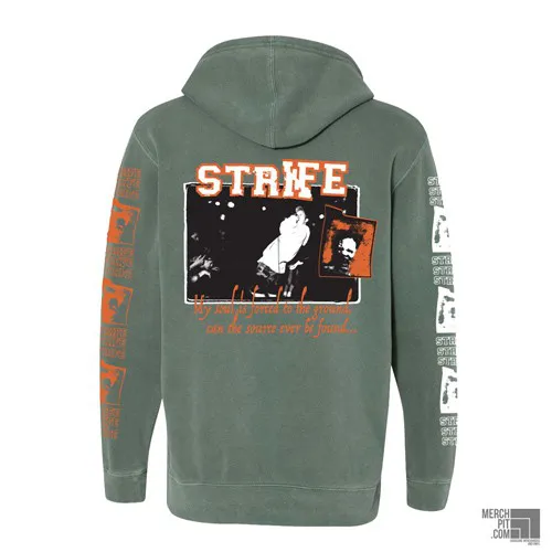 STRIFE ´Get Free´ - Green Independent Trading Co. Hoodie Back