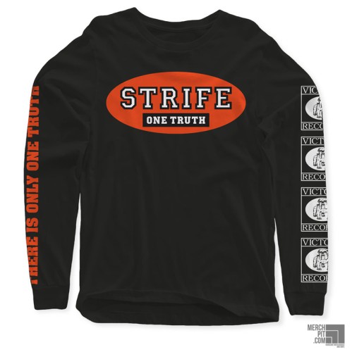 STRIFE ´To The Surface´  - Black Longsleeve - Front