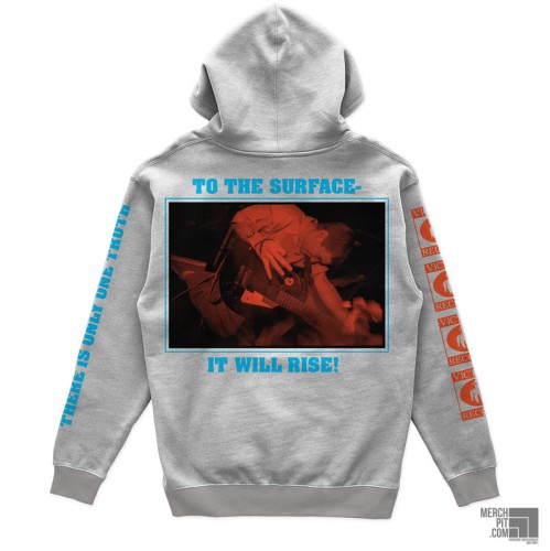 STRIFE ´To The Surface´  - Heather Grey Hoodie - Back