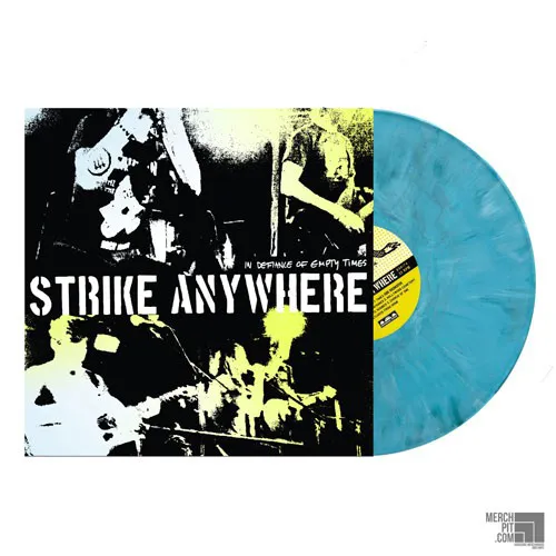 STRIKE ANYWHERE ´In Defiance Of Empty Times´ Blue Marble Vinyl