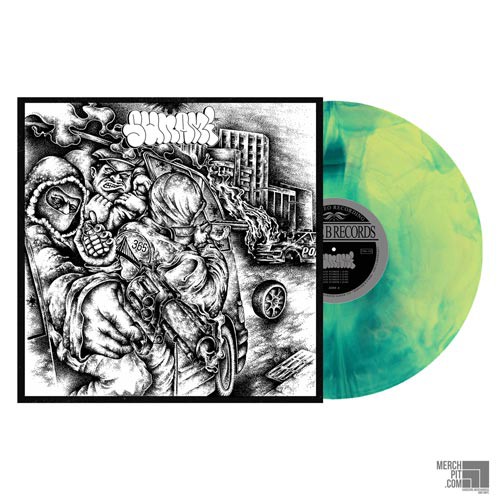 SUNAMI ´Self-Titled´ Green & Yellow Marble Vinyl
