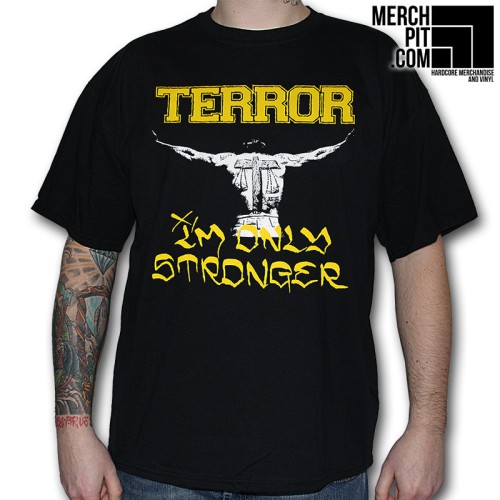 TERROR ´Only Stronger´ - Black T-Shirt