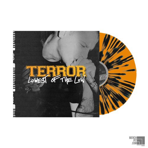 TERROR ´Lowest Of The Low´ 2023 Repress - Neon Orange with Black Splatter Vinyl