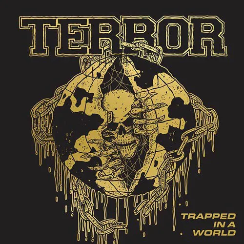 TERROR ´Trapped In A World´ Album Cover