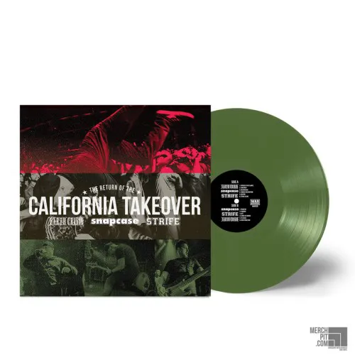 V.A. ´CALIFORNIA TAKEOVER: The Return Of´ Olive Green Vinyl