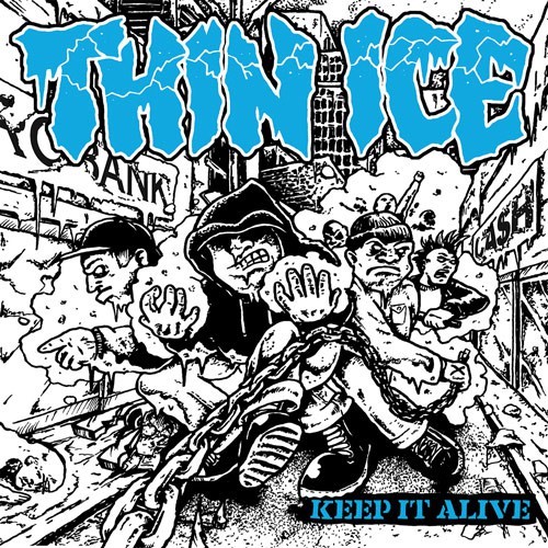 THIN ICE ´Keep It Alive´ Cover Artwork