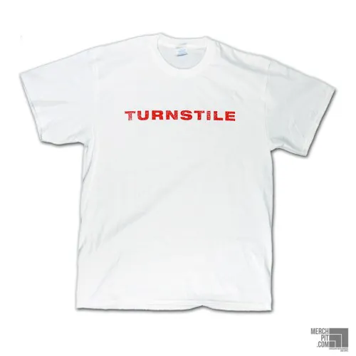 TURNSTILE ´Nonstop Feeling´ Weißes T-Shirt Vorderseite