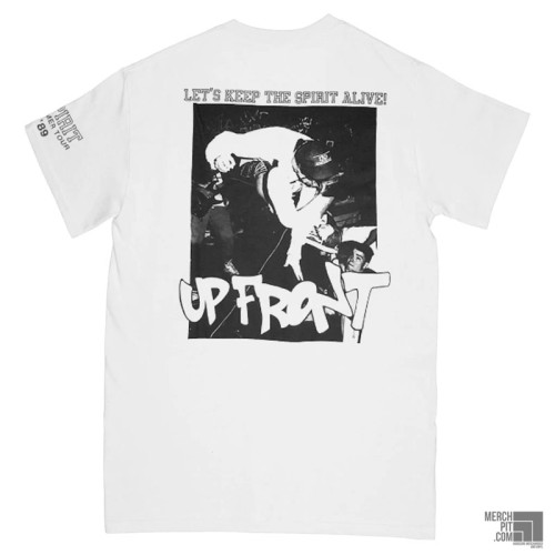 UP FRONT ´Spirit´ - White T-Shirt - Back