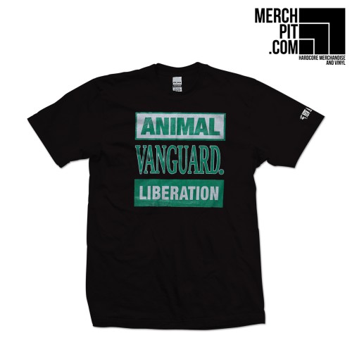 VANGUARD ´Animal Liberation´ - Black T-Shirt