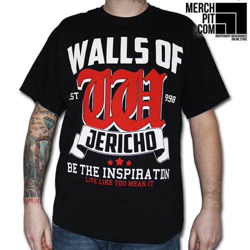 Walls Of Jericho - Inspiration - T-Shirt
