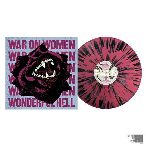 WAR ON WOMEN ´Wonderful Hell´ Oxblood w/ Black Splatter Vinyl