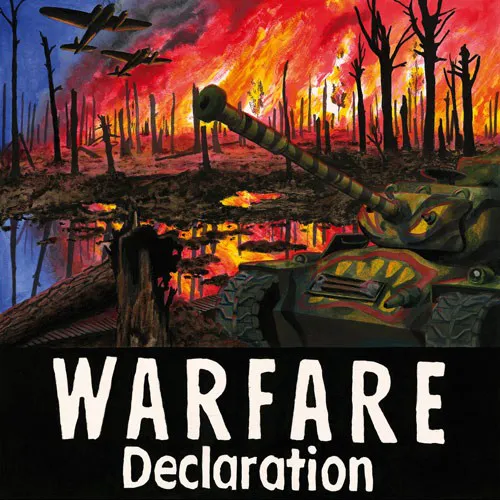 WARFARE ´Declaration´ Album Cover Artwork