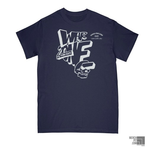 WARZONE ´It's Your Choice´ Navy Blue T-Shirt Front