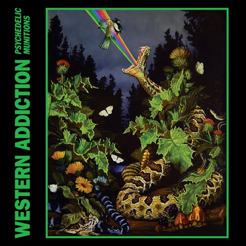 WESTERN ADDICTION – Psychedelic Munitions Albumcover (Front)