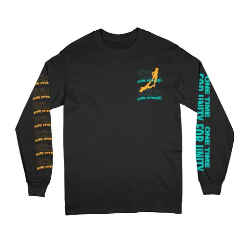 WORLD BE FREE ´One Time For Unity´ - Black Longsleeve