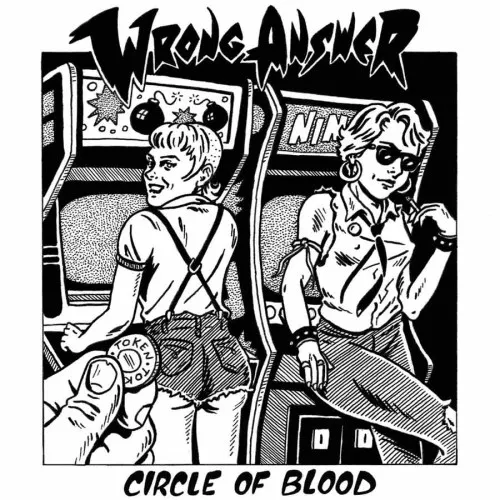WRONG ANSWER ´Circle Of Blood´ Album Cover Art
