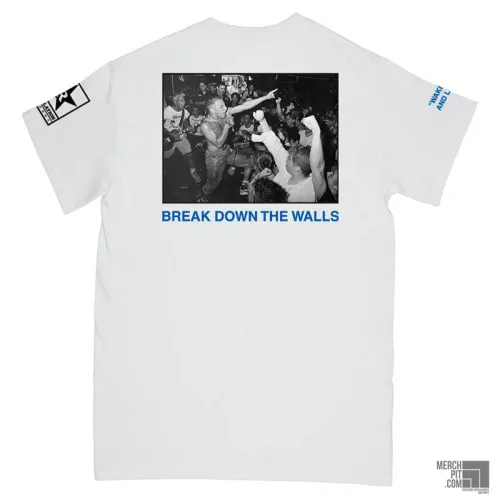 YOUTH OF TODAY ´Break Down The Walls´ - White T-Shirt - Back